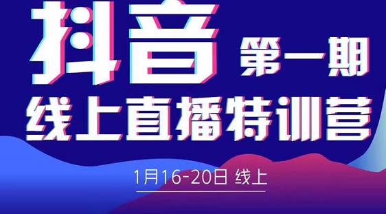 2022美尊学堂-抖音直播线上特训营价值4980元￼￼-创业项目网