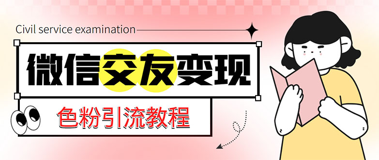 微信交友变现项目，吸引全网LSP男粉精准变现，小白也能轻松上手，日入500+-创业项目网