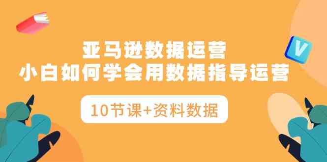 （10158期）亚马逊数据运营，小白如何学会用数据指导运营（10节课+资料数据）-创业项目网