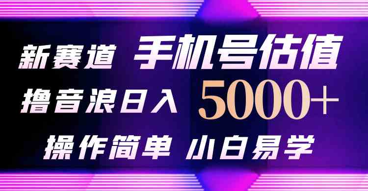 （10154期）抖音不出境直播【手机号估值】最新撸音浪，日入5000+，简单易学，适合…-创业项目网