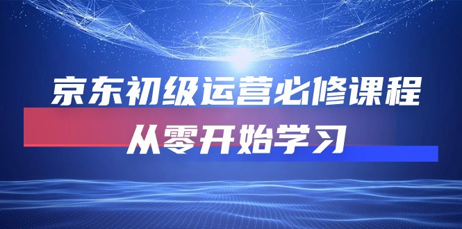 （10261期）京东初级运营必修课程，从零开始学习-创业项目网