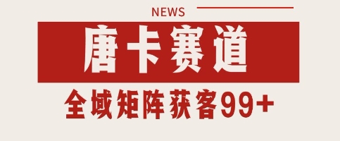 唐卡赛道私域引流获客 自热矩阵SOP日引流99+精准客资【揭秘】-创业项目网