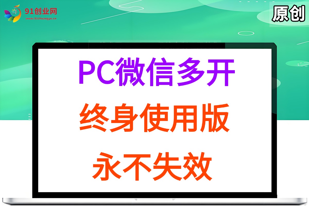 （15335期）PC微信多开终身定制版，超级简单，几行代码搞定，永不失效-创业项目网
