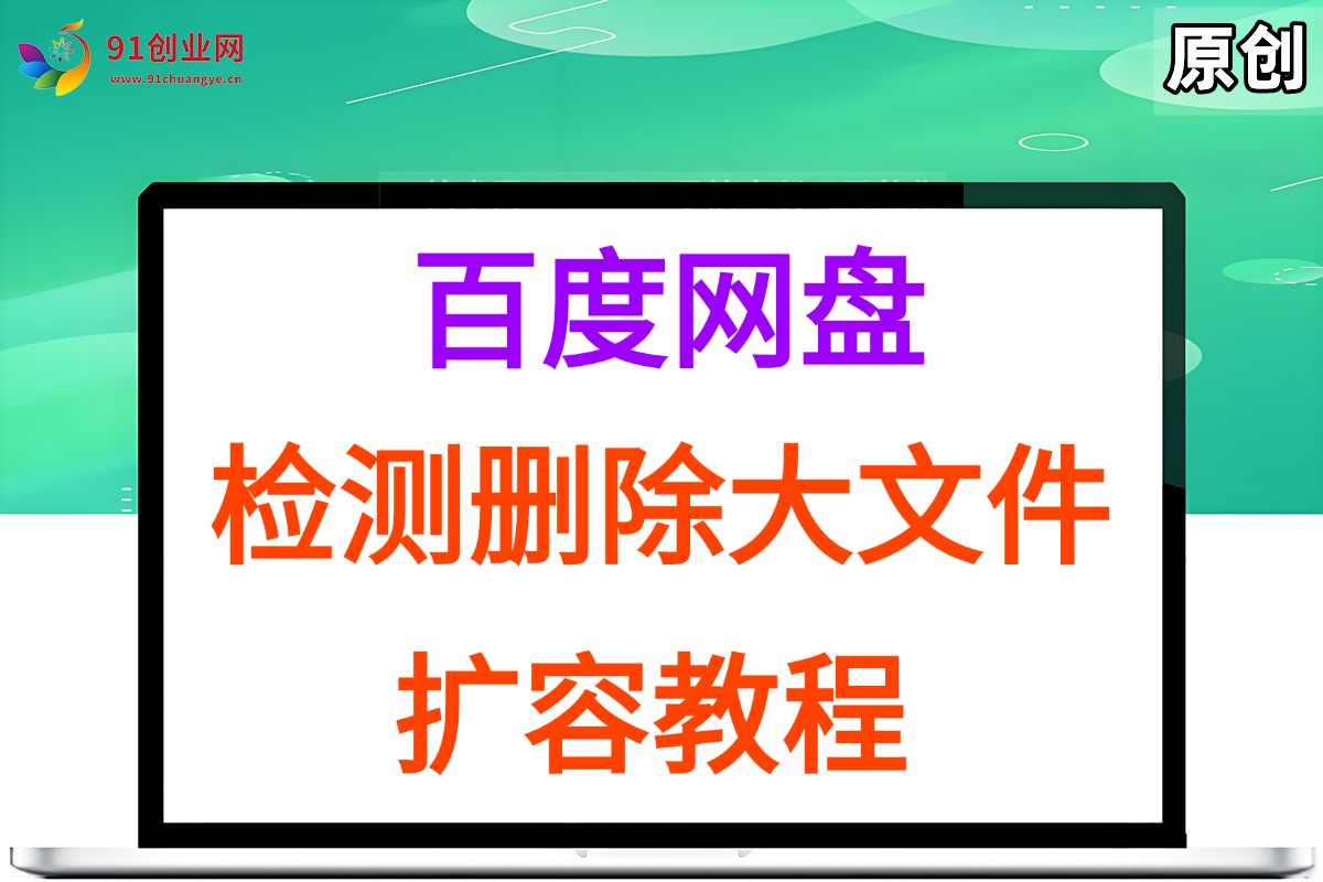 （15239期）百度网盘：检测删除大文件，附带百度网盘扩容教程和软件-创业项目网