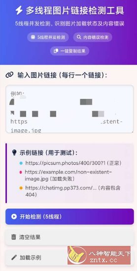 图片链接检测v1.0.0-创业项目网