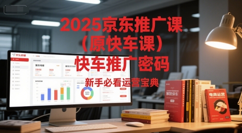 2025京东推广课（原快车课）解锁京东快车推广密码，新手必看运营宝典-创业项目网