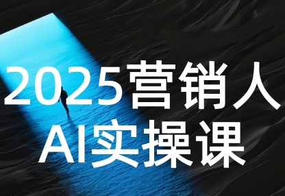 2025营销人Al实操课，AI营销抢跑实战，从Prompt到方案，效率碾压同行-创业项目网