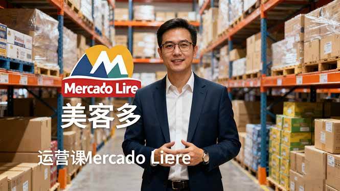 （16292期）2025美客多Mercado Libre运营课：账号注册/产品上传/促销活动/自发货模式-创业项目网