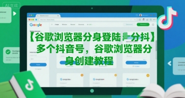 谷歌浏览器分身登陆多个抖音号，谷歌浏览器分身创建教程-创业项目网