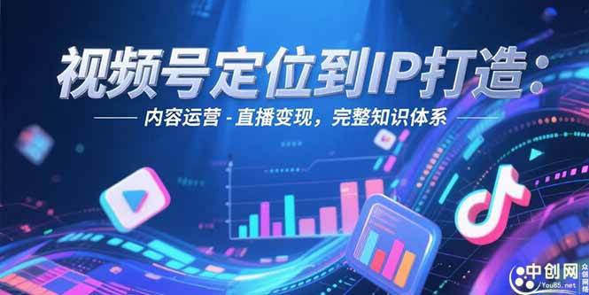 （15173期）视频号定位到IP打造：账号搭建-内容运营-直播变现，完整知识体系-创业项目网