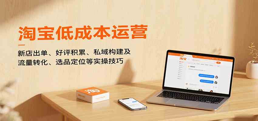 淘宝低成本运营，新店出单、好评积累、私域构建及流量转化、选品定位等（更新9月）-创业项目网