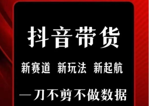抖音短视频一刀不剪带货，不剪辑，不直播，每天发个视频，等着出单获取带货佣金-创业项目网