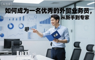 如何成为一名优秀的外贸业务员，从新手到专家-创业项目网