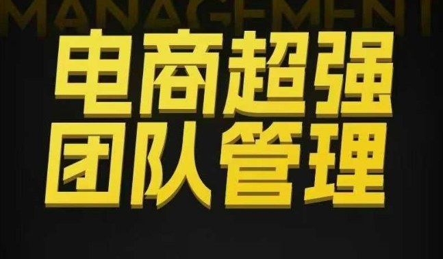 电商超强团队管理，组织绩效，到用人执行，分权合伙-创业项目网