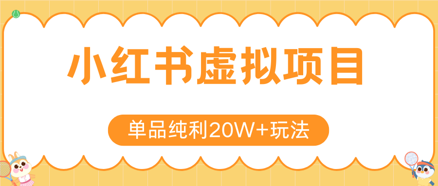 小红书虚拟电商新玩法，实现单品纯利20W+，可矩阵放大操作！-创业项目网