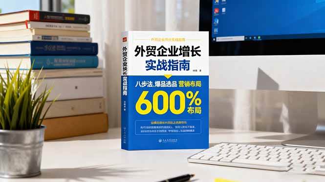 （16296期）外贸企业增长实战指南，八步法、爆品选品、营销布局，业绩增长300%-创业项目网