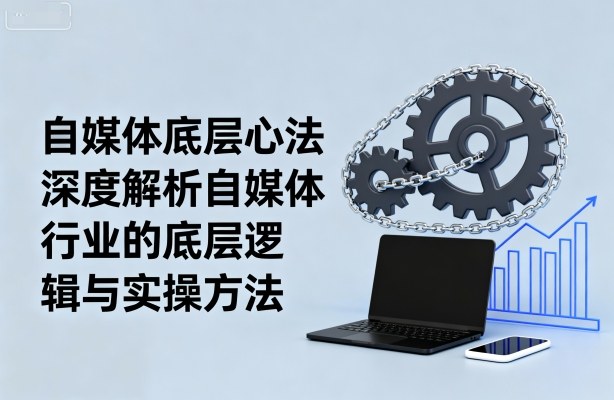 自媒体底层心法，深度解析自媒体行业的底层逻辑与实操方法-创业项目网